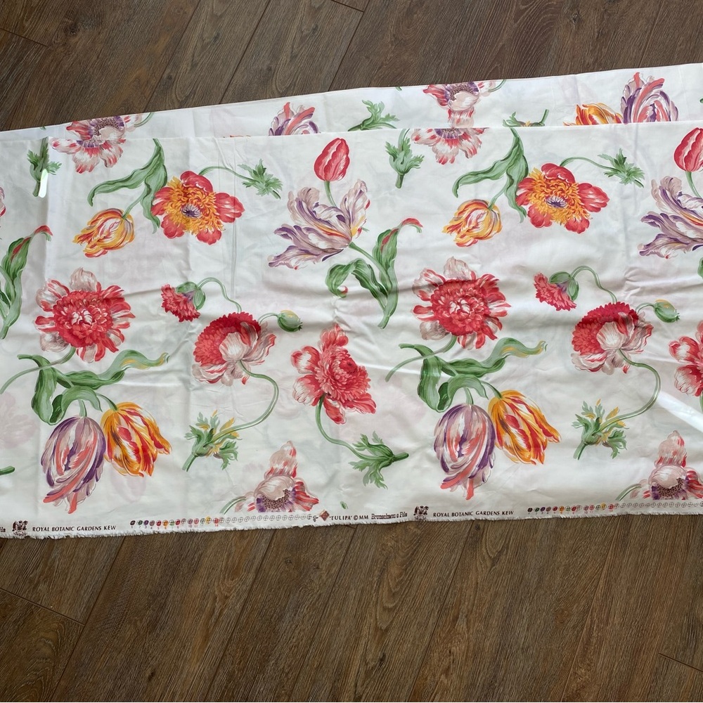 Brunschwig & Fils Designer fabric Royal Botanic Gardens Kew Tulipa - Picture 5 of 16